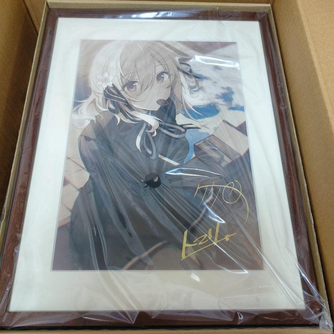 ライトノベルEXPO2020記念『スパイ教室』著者＆箔押しサイン入り複製原画 スパイ教室 著者＆イラストレーター箔押しサイン入り複製原画